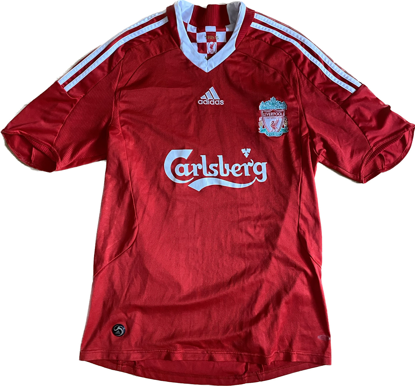 Liverpool 2008-2009 home kit